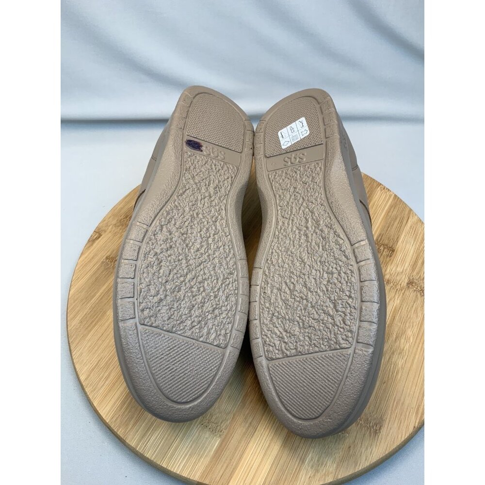 SAS Walking Shoe Women's Free Time 9.5M Mocha Cool Step Footbed EZ Lace - Picture 7 of 8